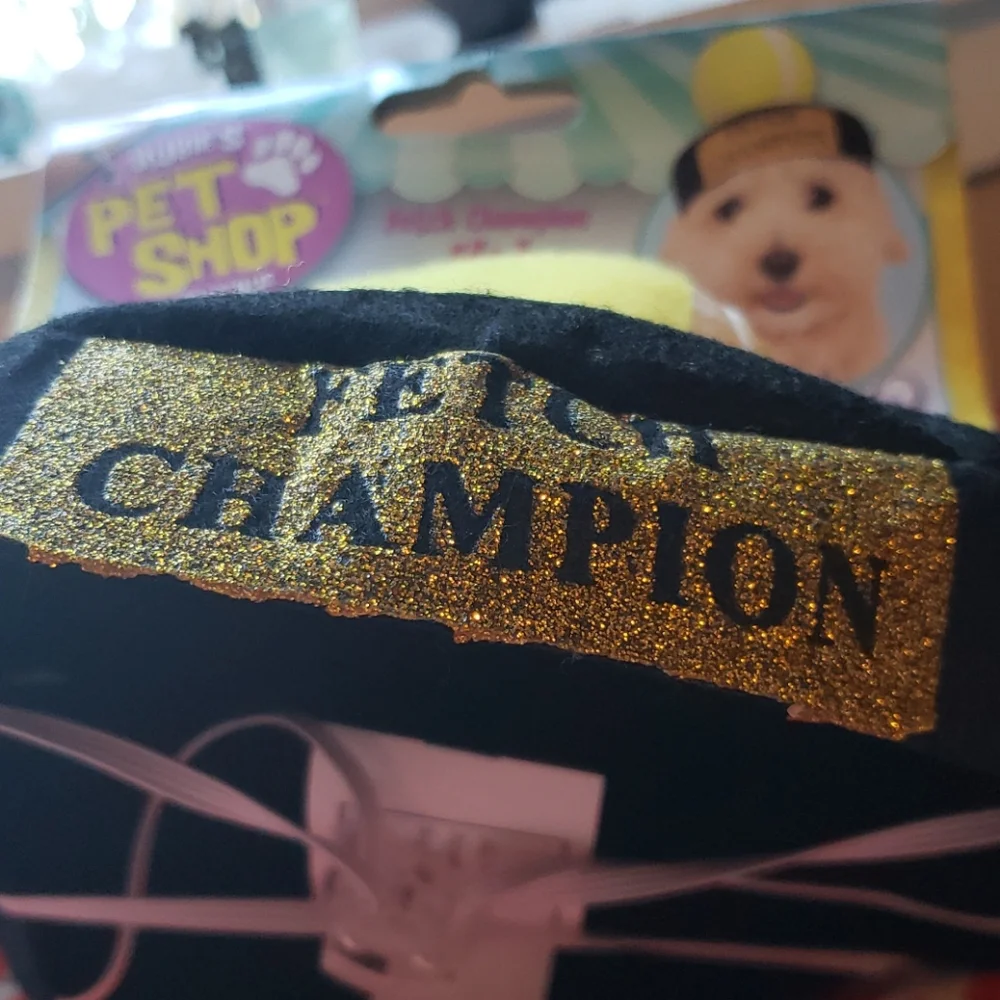 FREE w/ any bundle Dog 'fetch champion' hat